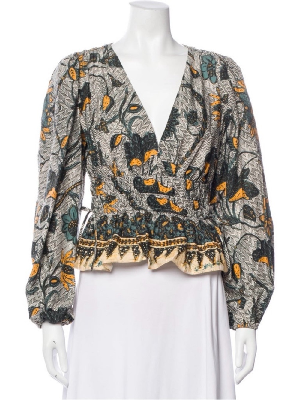 ULLA JOHNSON “Shira” BLOUSE — SIZE 16 — NWOT